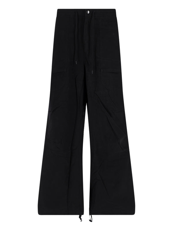 Entire Studios 100% Organic Cotton cargo pants in black