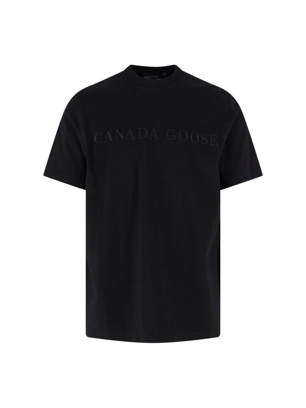 Canada Goose Cotton t-shirt in black