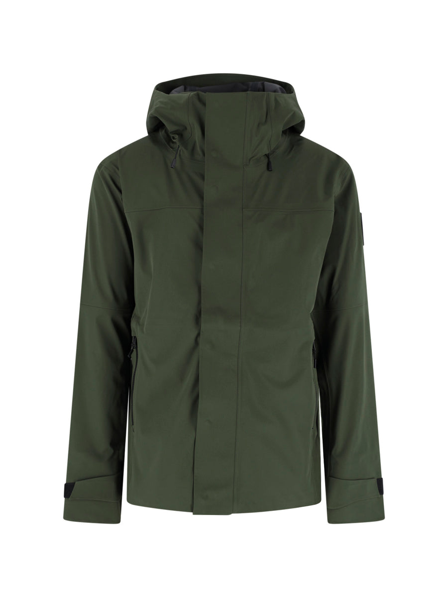 Canada Goose Nylon raincoat in green