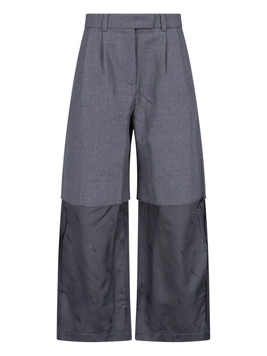 Vaquera 50% Polyester trousers in gray