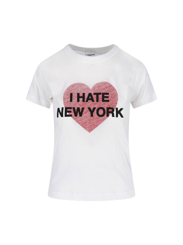 Vaquera 100% Cotton t-shirt in white