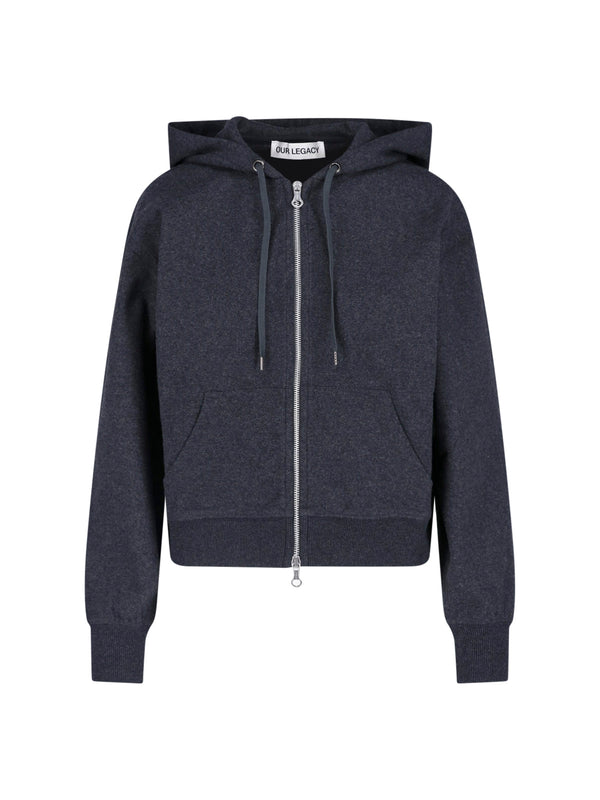 Our Legacy 43% Cotton hoodie in black