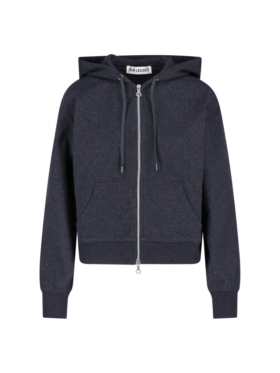 Our Legacy 43% Cotton hoodie in black