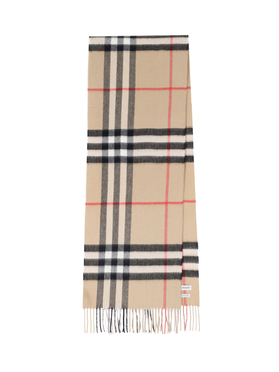 Burberry 100% cashmere scarf in beige