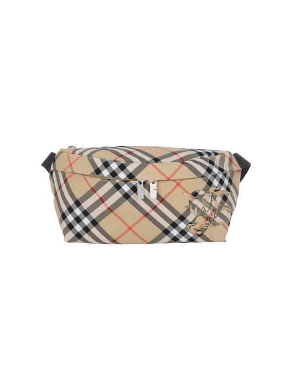 Burberry 92% Polyester belt bag in beige