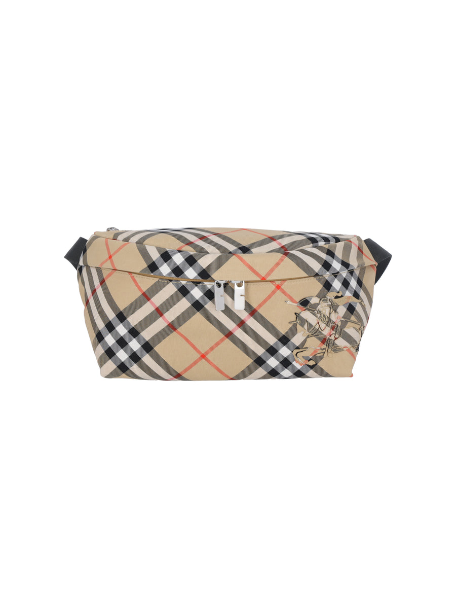 Burberry 92% Polyester belt bag in beige