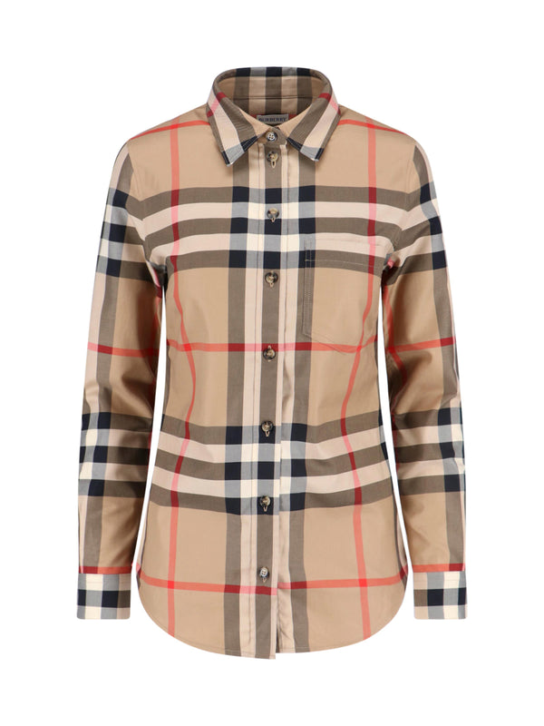 Burberry 100% Cotton shirt in beige