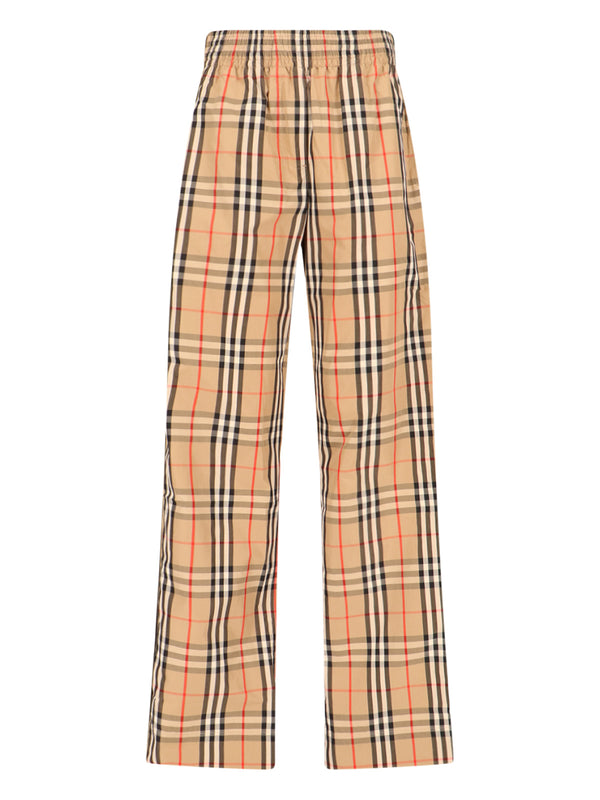 Burberry 100% Cotton trousers in beige