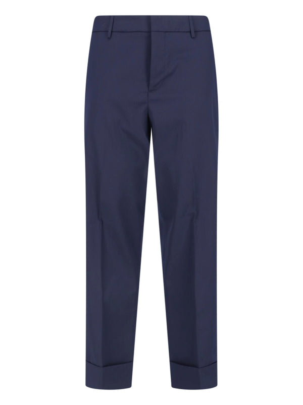 Cruna Bergen Wool trousers in navy