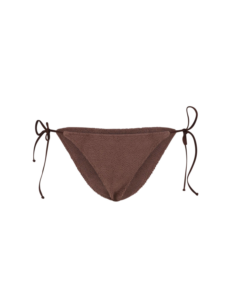 Mc2 Saint Barth 90% Polyamide bikini bottom in brown