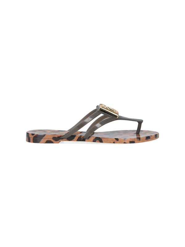 Dolce & Gabbana 100% Rubber sandals in multicolor