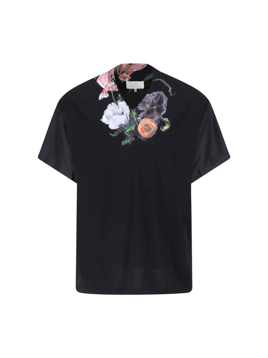 Maison Margiela 100% Cotton (body) t-shirt in black