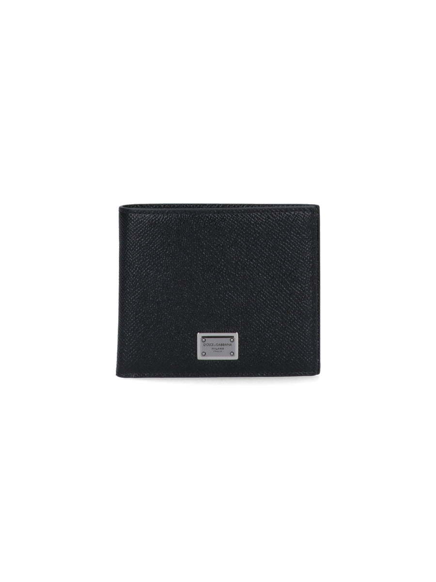 Dolce & Gabbana 100% Calf Leather wallet in black
