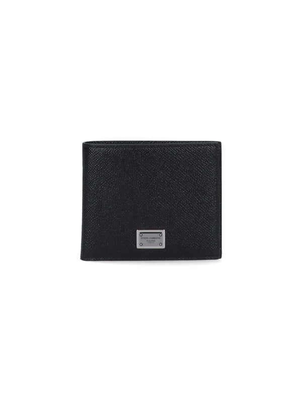 Dolce & Gabbana 100% Calf Leather wallet in black