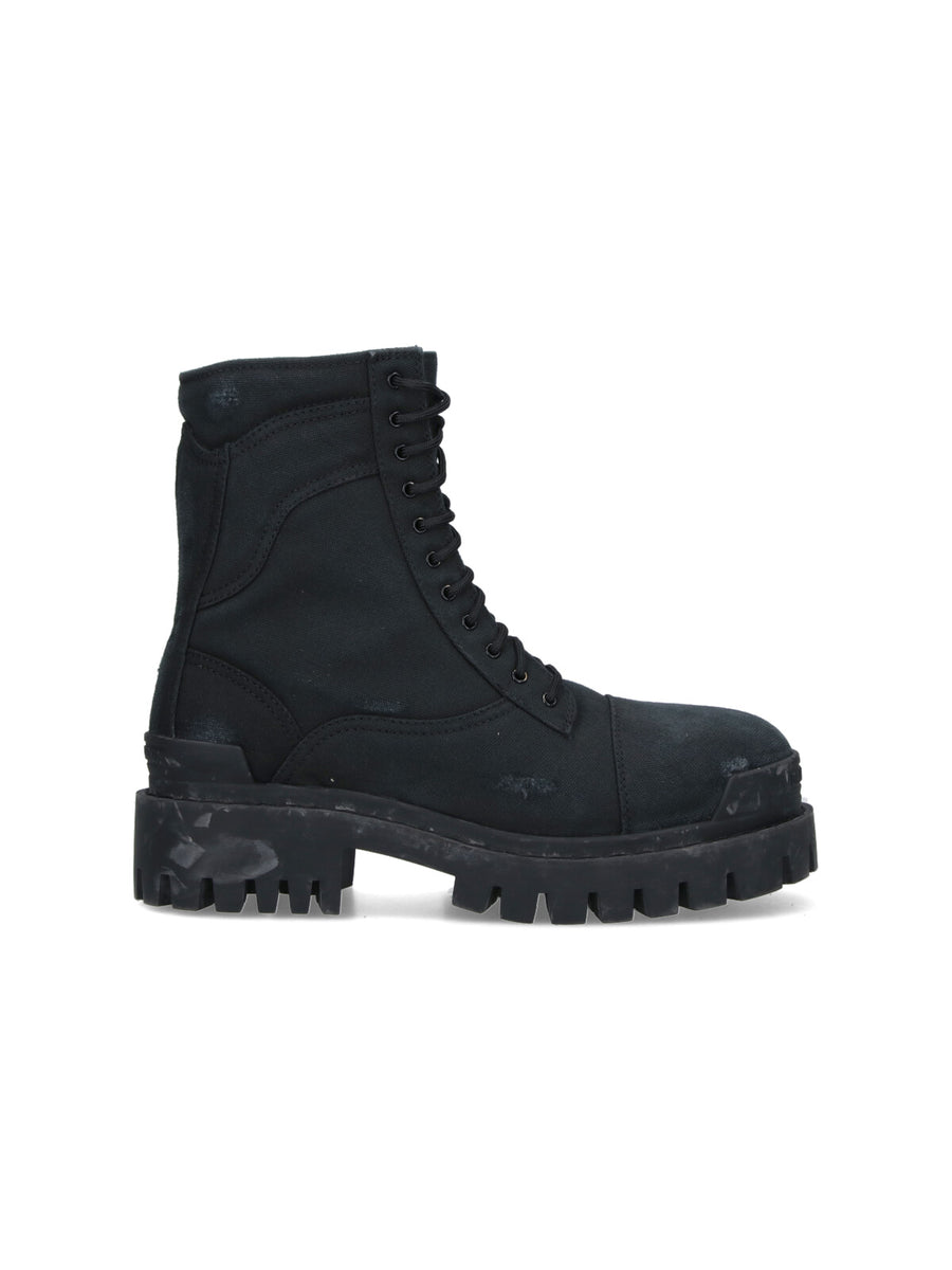 Balenciaga 100% Cotton boot in black