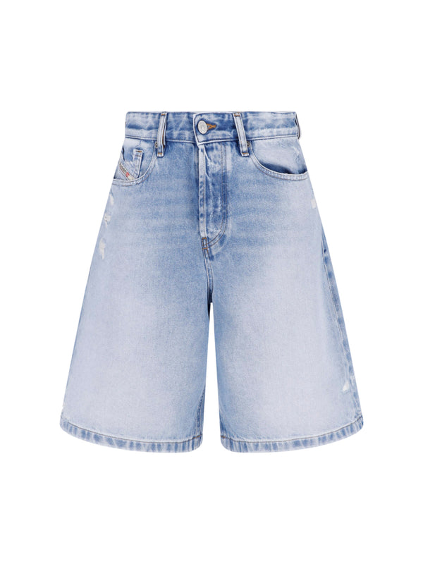 Diesel Denim denim shorts in blue