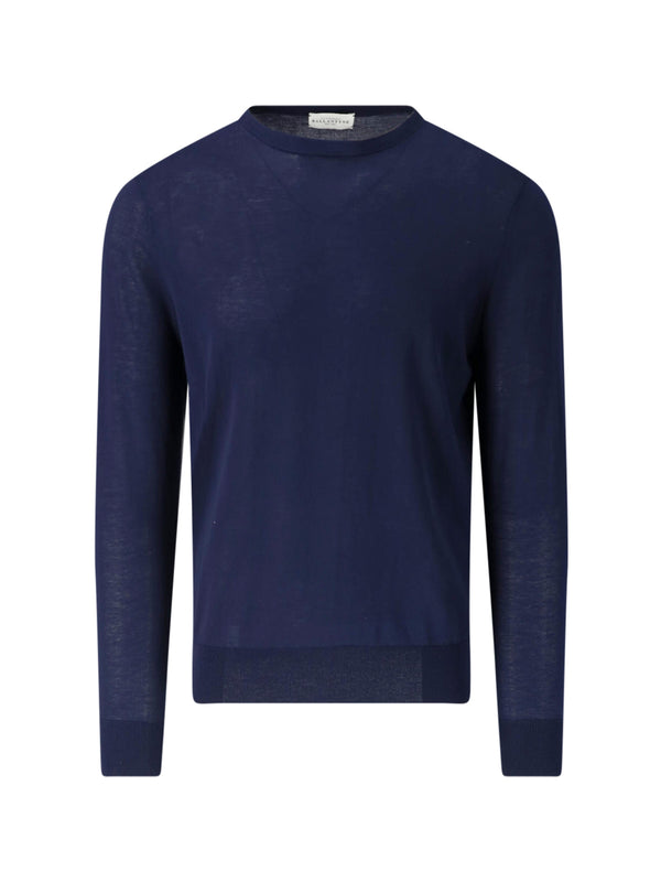 Ballantyne Wool sweater in navy