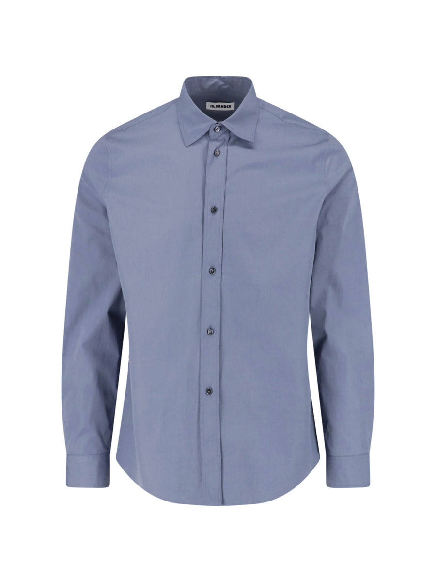 Jil Sander 100% Cotton shirt in blue