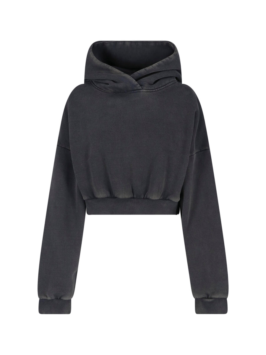 Entire Studios 100% Organic Cotton hoodie in black