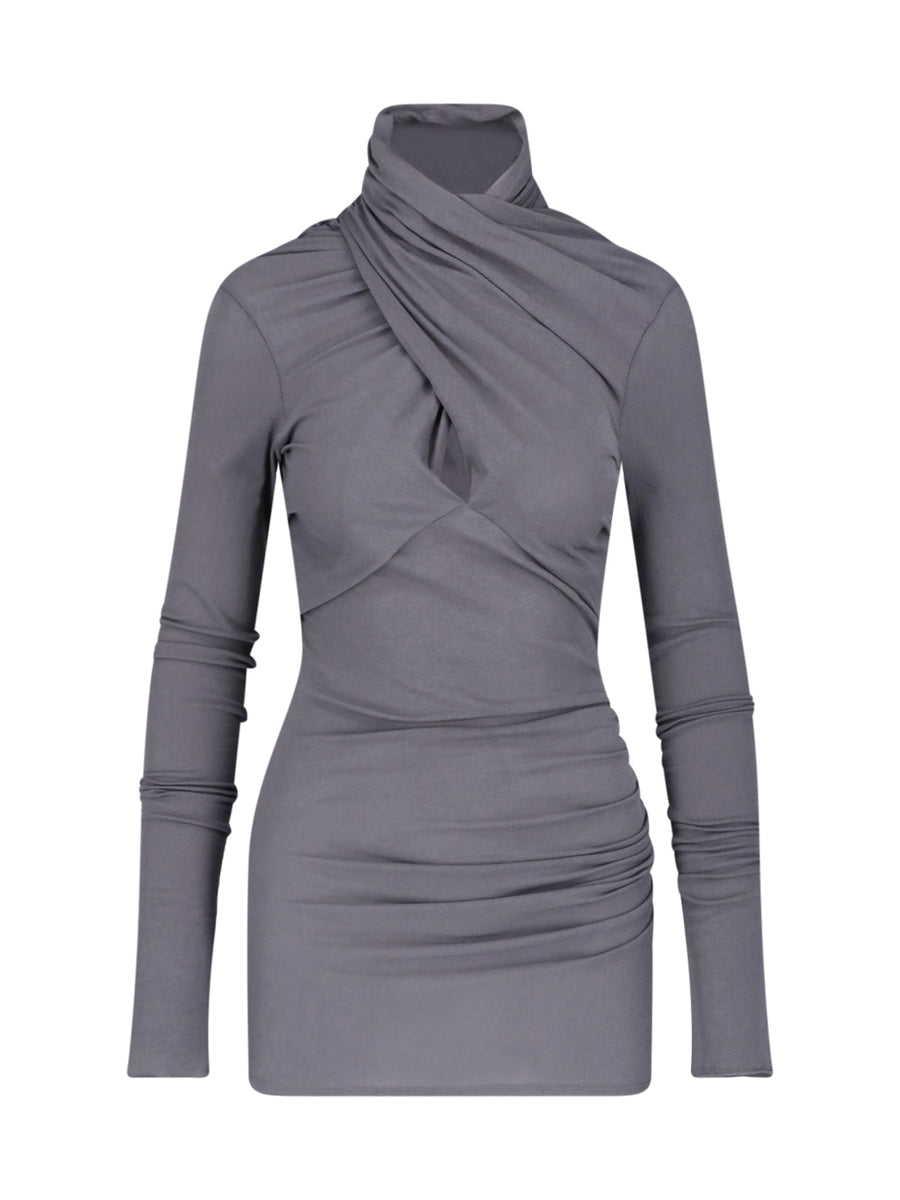 Entire Studios 94% Cotton tunic in gray