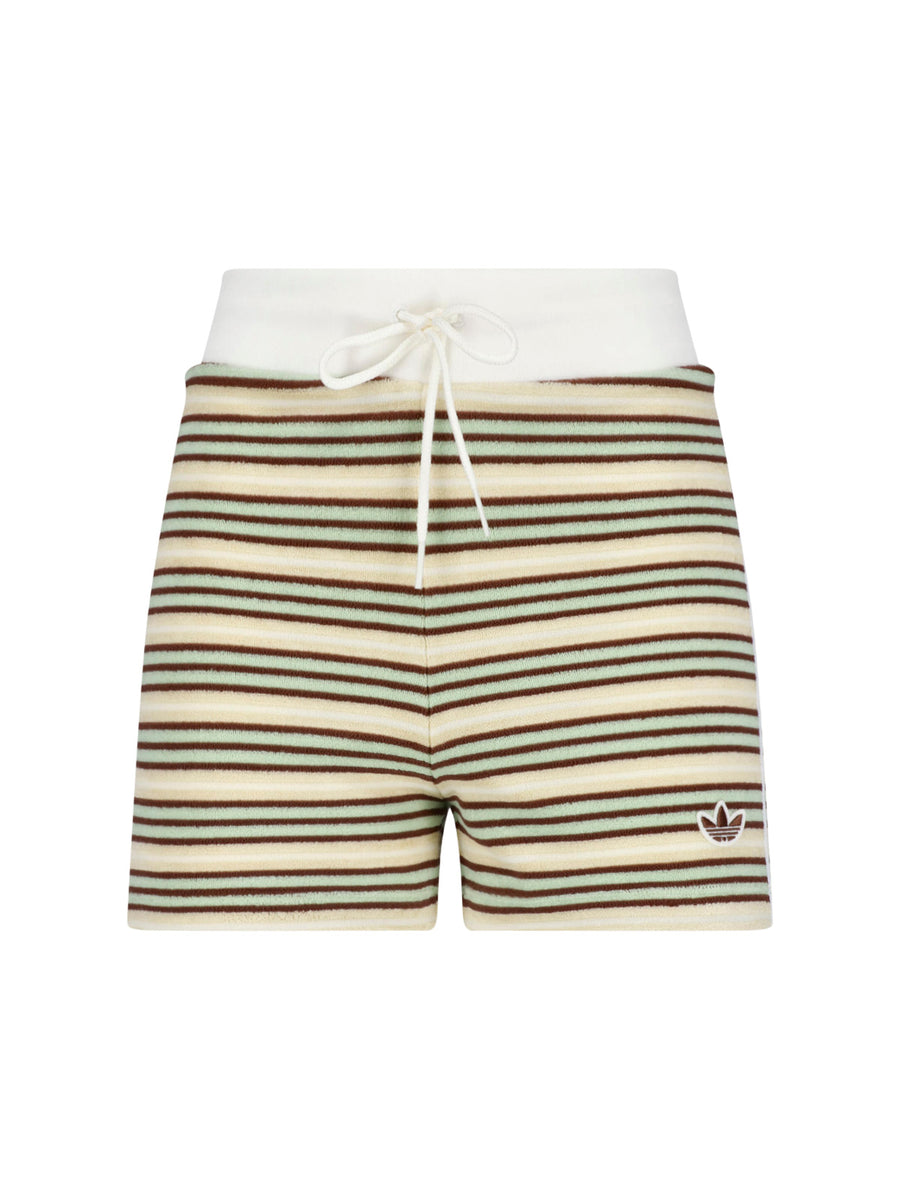 Adidas 100% Cotton bermuda shorts in multicolor