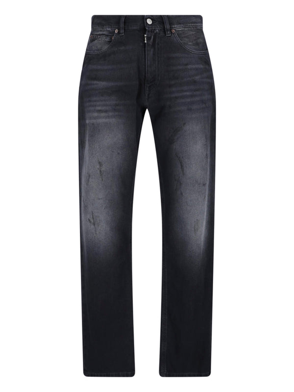 MM6 Maison Margiela 100% Cotton jeans in black