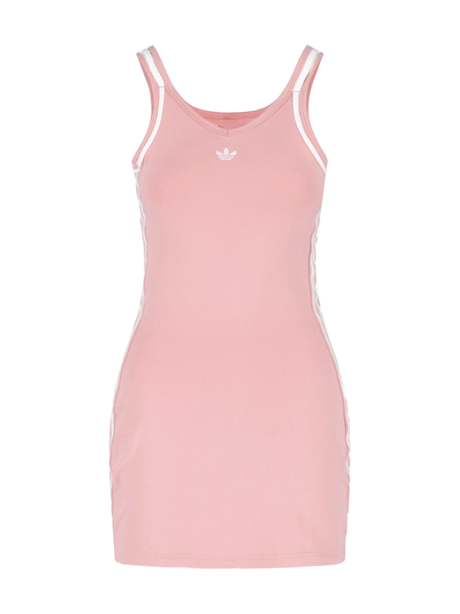 Adidas 88% Recycled Polyester dress in pink