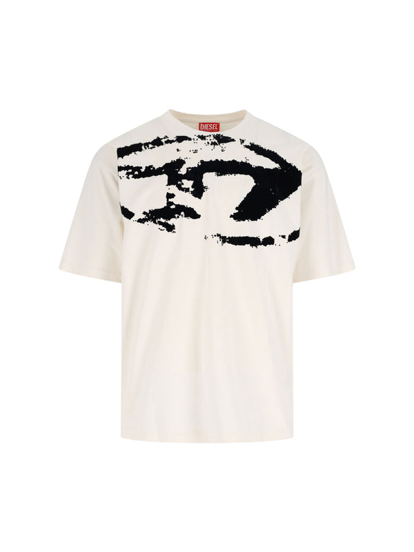 Diesel 100% Cotton t-shirt in white