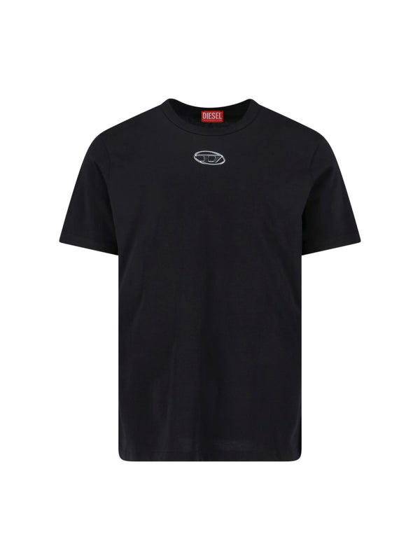 Diesel 100% Cotton t-shirt in black