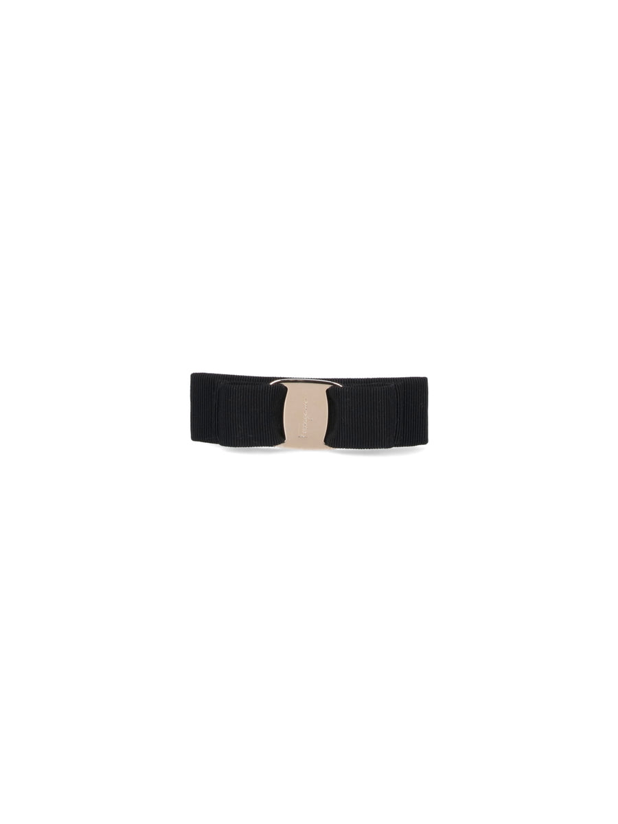 Ferragamo 35% Cotton belt in black