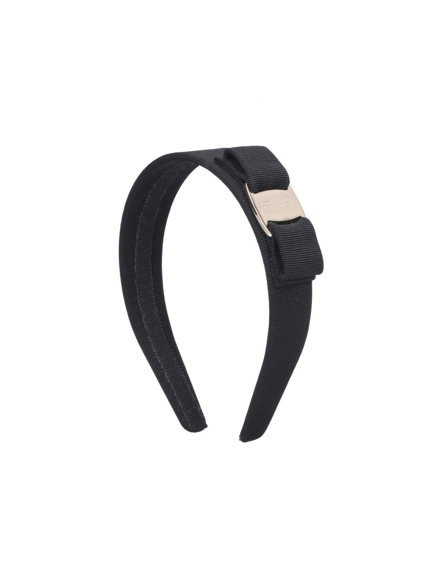 Ferragamo 35% Cotton headband in black