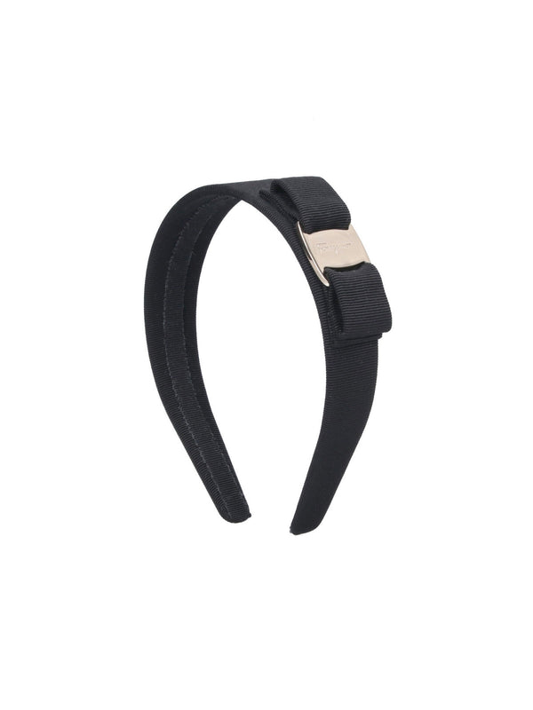 Ferragamo 35% Cotton headband in black