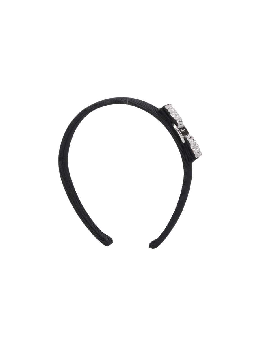 Ferragamo 35% Cotton headband in black