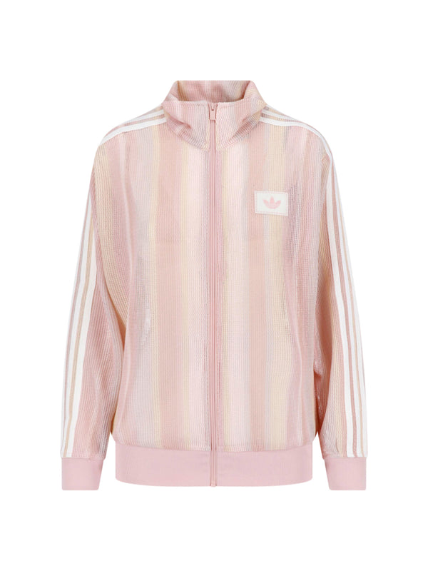Adidas 95% Recycled Polyester sweatshirt in pink