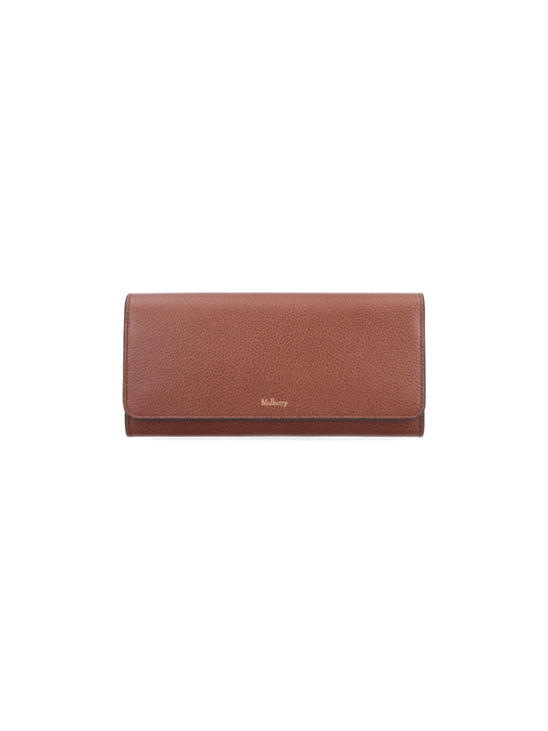 Mulberry 100% bovine leather wallet in brown