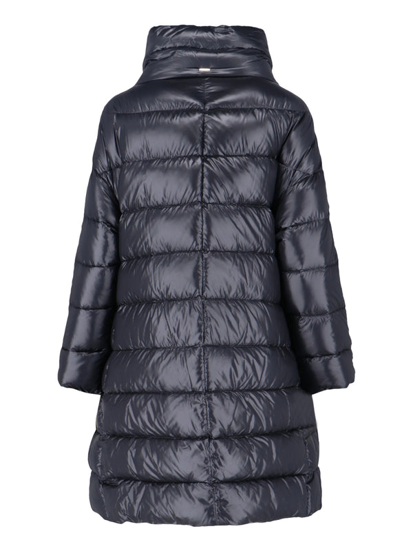 Herno 100% Polyamide down jacket in black