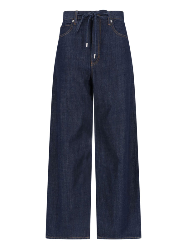 Frame 60% Cotton jeans in navy