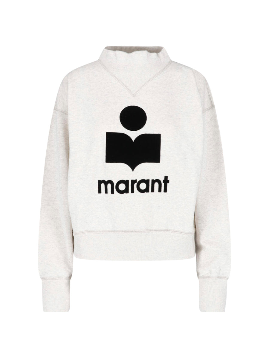 Marant Etoile 88% Cotton sweatshirt in white