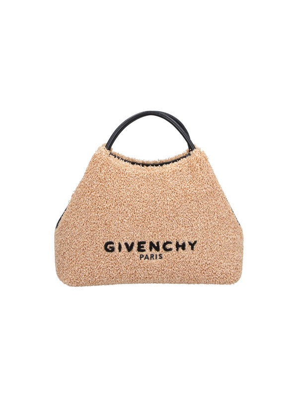 Givenchy Tweed top handle bag in beige