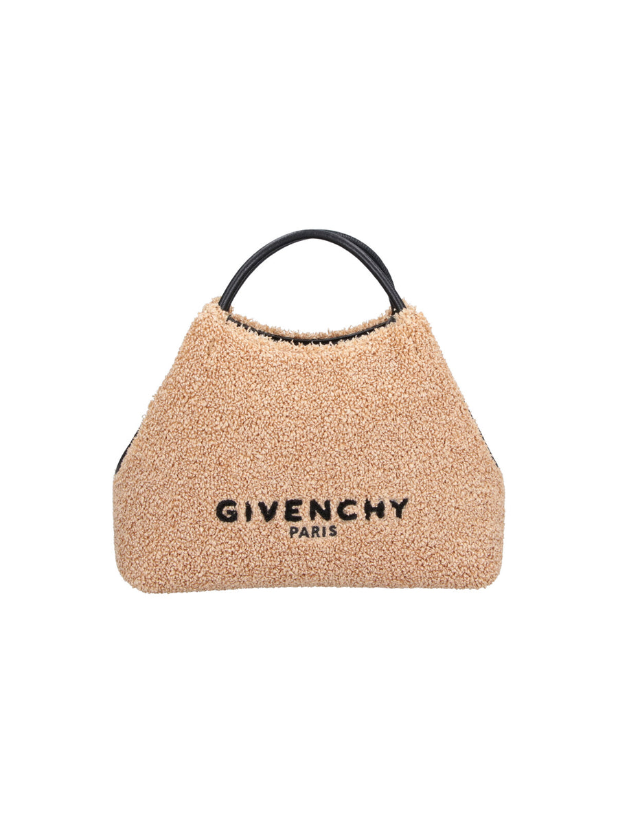 Givenchy Tweed top handle bag in beige