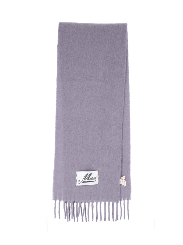 Marni 80% Alpaca scarf in purple