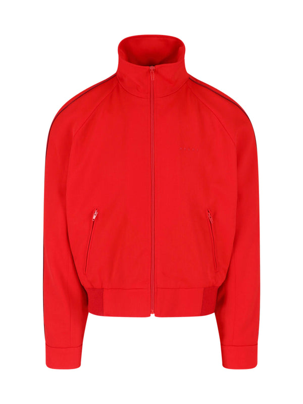 Marni Utwa 100% Virgin Wool jacket in red