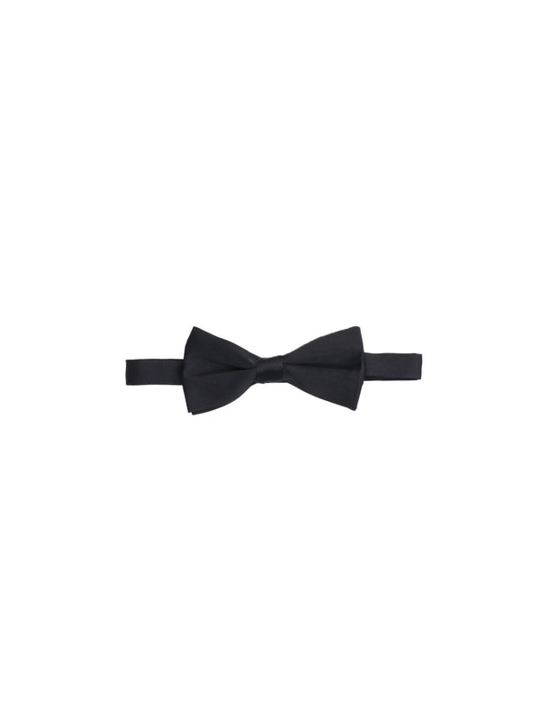 Valentino Garavani 100% silk bow tie in black