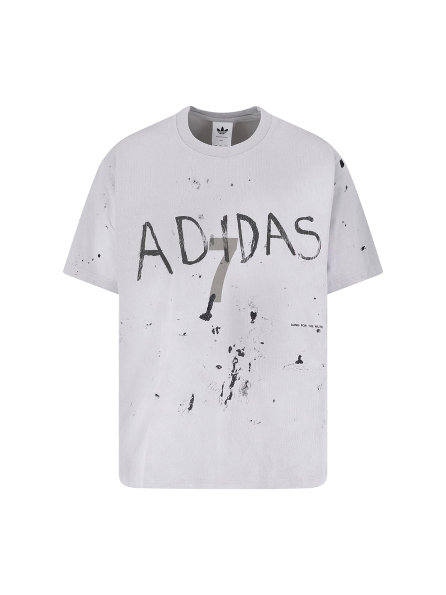 Adidas 100% Cotton t-shirt in gray