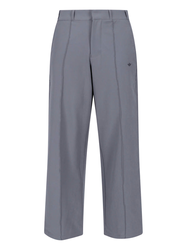 Adidas 88% Recycled Polyester trousers in gray