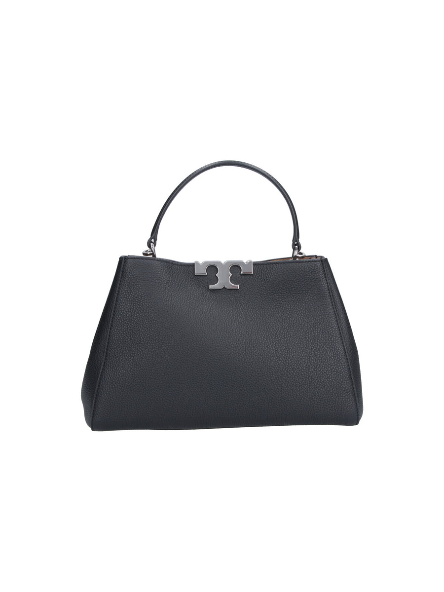 Tory Burch 100% Cow Leather top handle bag in black