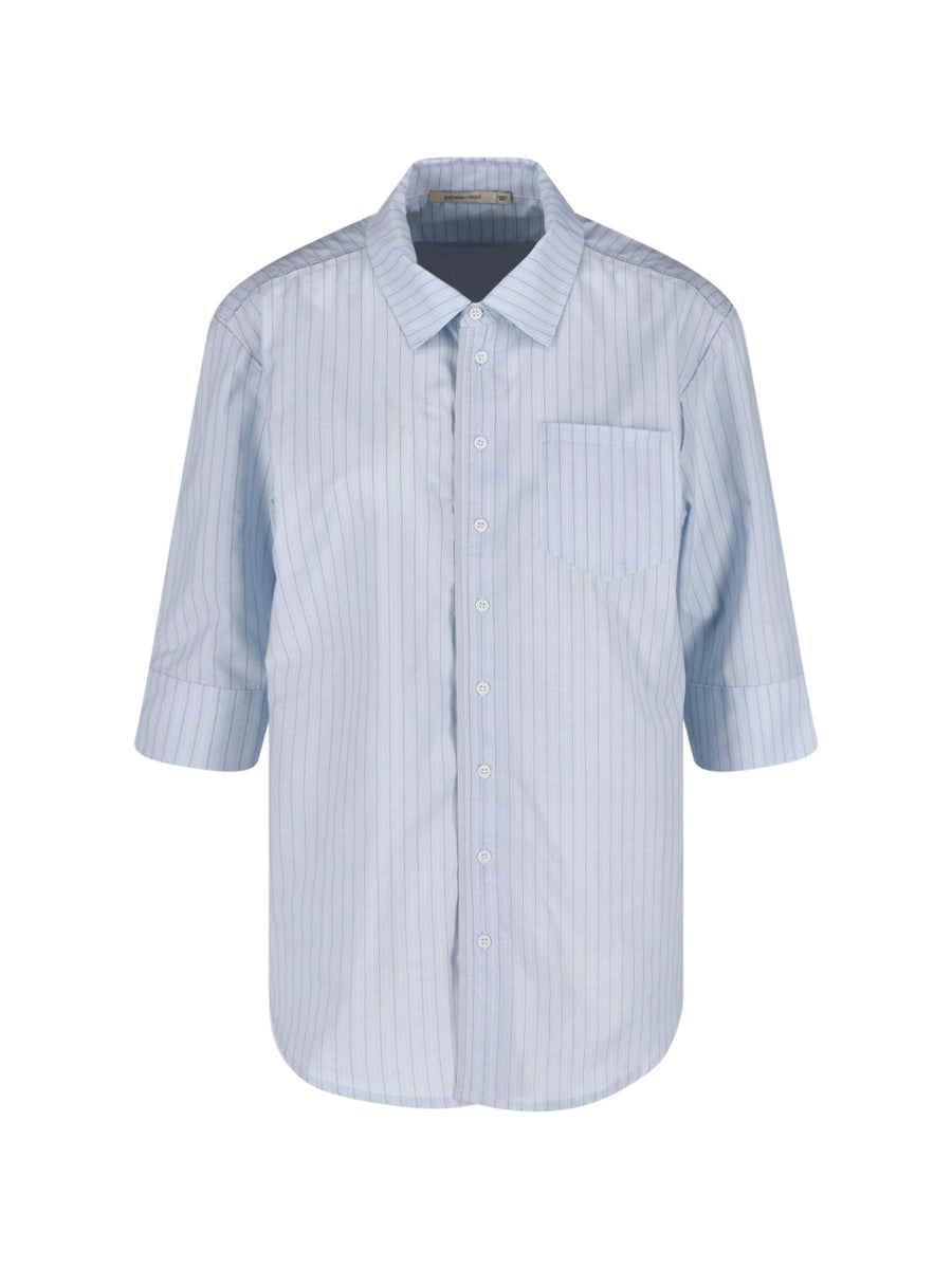 Paloma Wool 82% Organic Cotton shirt in blue