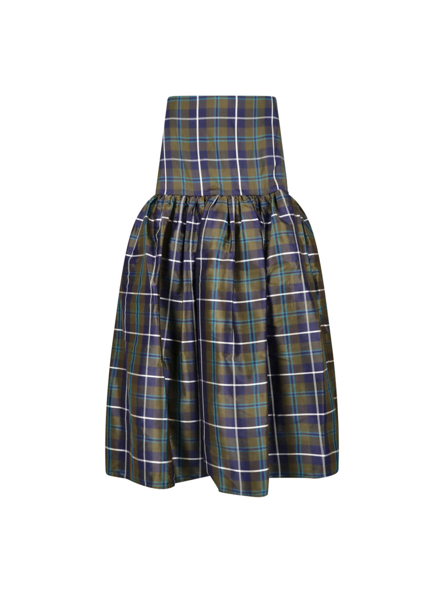 Paloma Wool 100% Silk skirt in navy