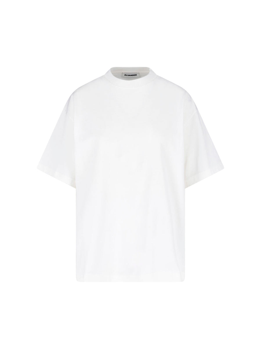 Jil Sander 100% Cotton t-shirt in white