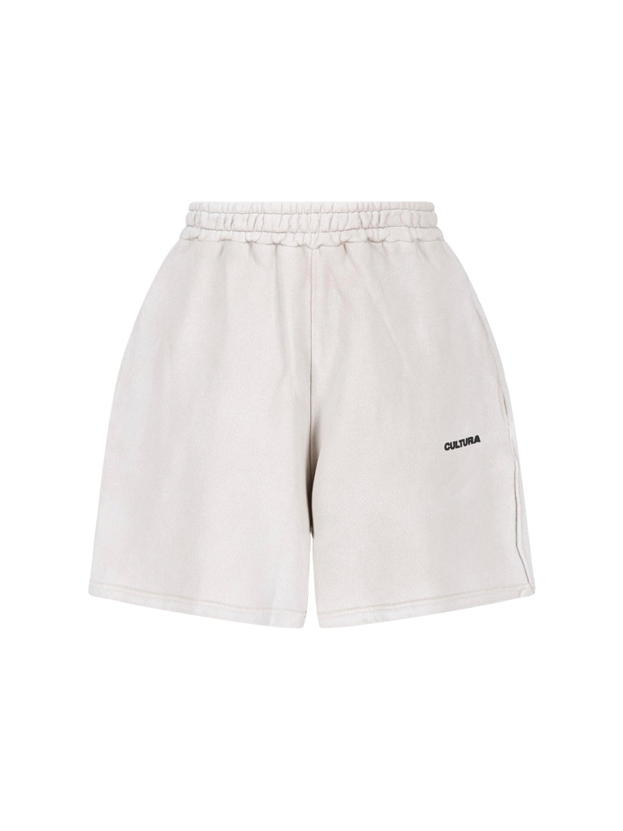 Cultura Cotton shorts in beige